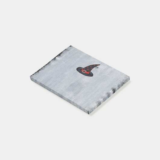 Black Witch Pet Stars Cute Spider Halloween Post-it® Notes (Schuin)