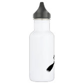 Black Witch Silhouette Waterfles (Links)
