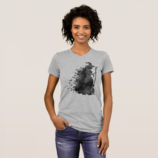 Black Witch Tee Shirt (Voorkant volledig)
