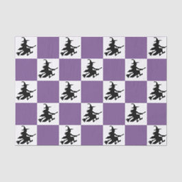 Black Witches Checkered Tissuepapier