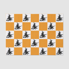 Black Witches Checkered Tissuepapier