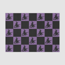 Black Witches Checkered Tissuepapier