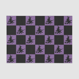 Black Witches Checkered Tissuepapier