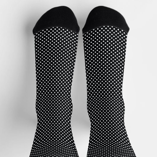 Black with white dots sokken (Top)