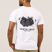 Black Wolf Eyes T-shirt (Achterkant)