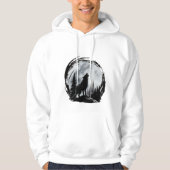 Black Wolf Hoodie (Voorkant)
