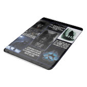 Black Wolf Ik verlies nooit, noch ik win, noch ik  Badmat (Gekanteld)