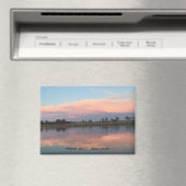 Black Wolf Sunset 2025 magneet (Insitu (Vaatwasser))