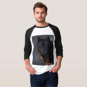 Black Wolf T-shirt (Voorkant volledig)