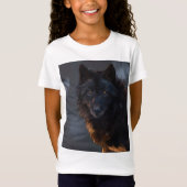 Black Wolf T-shirt (Voorkant)