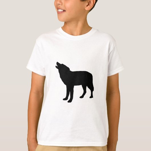 Black Wolf T-shirt (Voorkant)