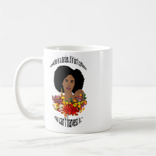 Black Woman African Proverbs Quotes Wisdom art Koffiemok