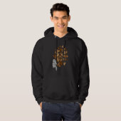 Black Woman Afro Butterfly Cool Black History Mont Hoodie (Voorkant volledig)