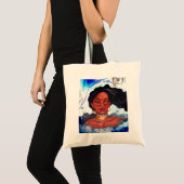 Black Woman Budget Tas (Voorkant (product))