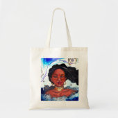 Black Woman Budget Tas (Voorkant)