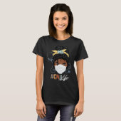 Black Woman CNA Life Emergency Nurse Assitant Firs T-shirt (Voorkant volledig)