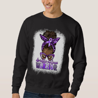 Black Woman Domestic Violent Warrior Afro Messy B Trui