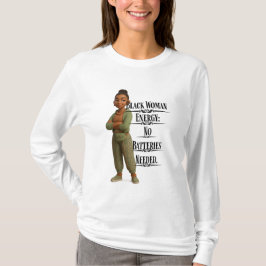 Black Woman Energy,Pixarstyle 3D T-shirt