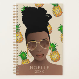 Black Woman, Gold Shades, ananananassenpatroon, be Planner