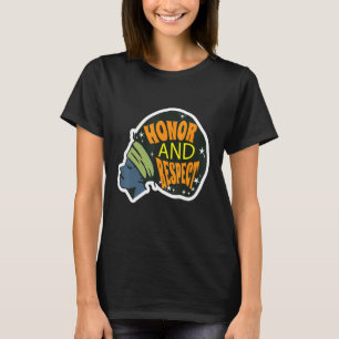 Black Woman Honor and Respect Black History Maand T-shirt