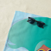 Black Woman in Lounge in Pool Strandlaken (In situ)