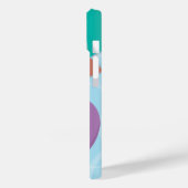 Black Woman in Lounge in Pool, Uw Initiaal Case-Mate iPhone Case (Achterkant / Links)