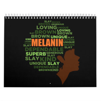 Black woman melanin sista brown skin girls  kalender