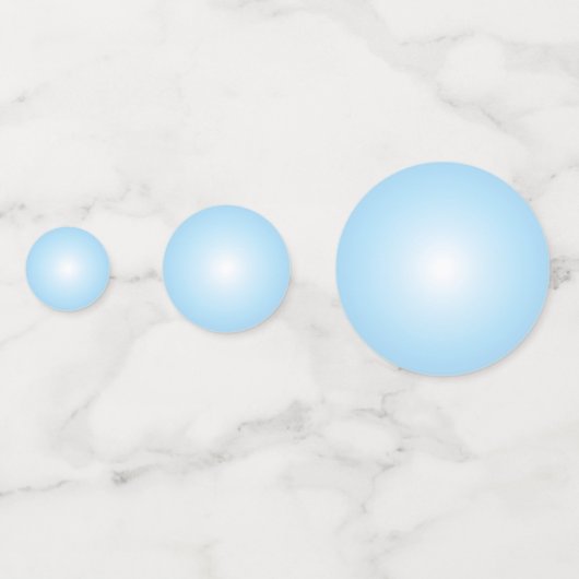 Black Woman Popping Blue Bubblegum Confetti (Achterkanten)