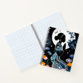 Black Woman Prayer Spiral Notitieboek (Binnen)