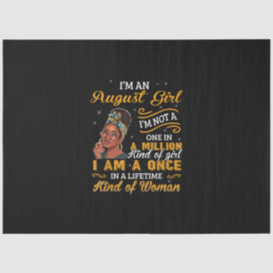 Black Women August Birthday geeft me een Leo Queen Tissuepapier