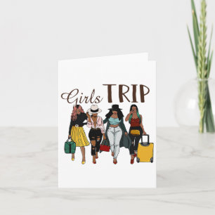 Black Women Girls trip Afro Queen Melanin African Kaart