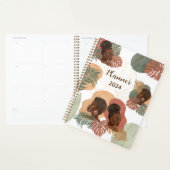Black Women Melanin Girls Planner (Display)