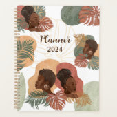 Black Women Melanin Girls Planner (Voorkant)