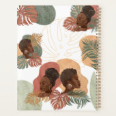 Black Women Melanin Girls Planner (Achterkant)