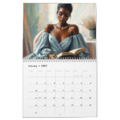 Black Women Reading Books Art Kalender (Jan 2027)