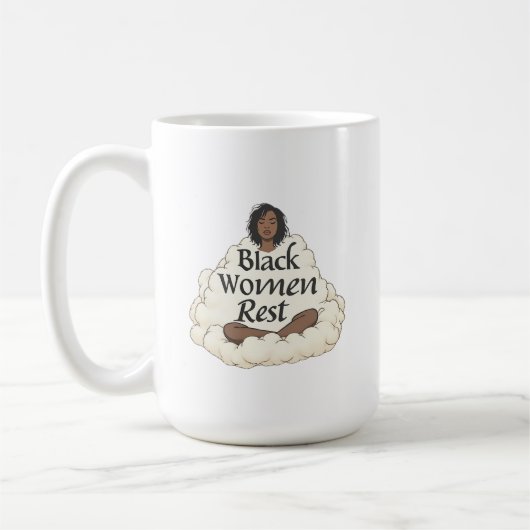 Black Women Rest Koffiemok (Links)