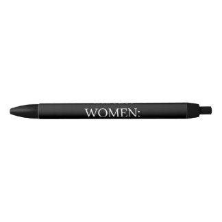 Black Women Rest Pens Zwarte Inkt Pen