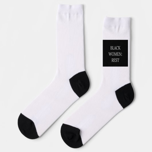 Black Women Rest Socks Sokken (Links)