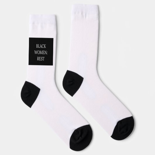 Black Women Rest Socks Sokken (Rechts)