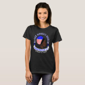 Black Women's March Protect Vrouw Rights Protest T-shirt (Voorkant volledig)