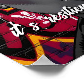 Black Women's Quote | City Skyline in Sunglasses Poster (Hoek)