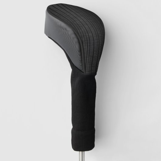 Black Wood Golfheadcover (Schuin)