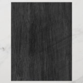 Black Wood Texture Flyer (Voorkant)