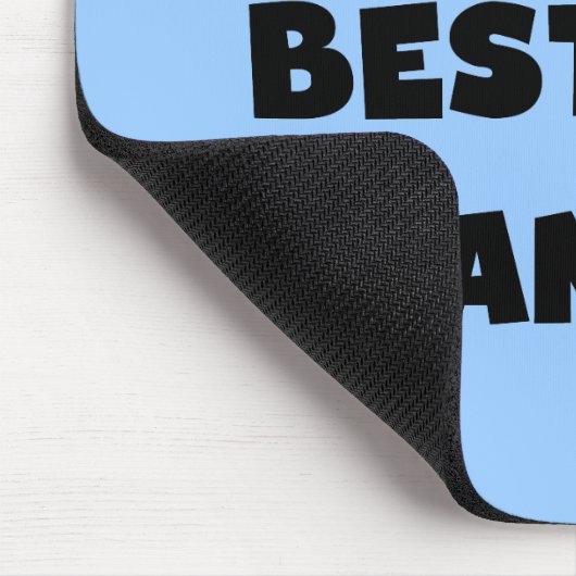 Black World's Best-est Nanny T-shirts en geschenke Muismat (Hoek)