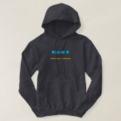 Black X - Het mysterie van het potentieel Hoodie (Design voorkant)