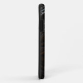 Black Yarn Case-Mate iPhone Case (Achterkant/rechts)