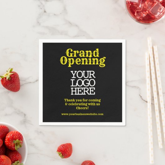 Black Yellow Grand Opening | LOGO Servet (Insitu)