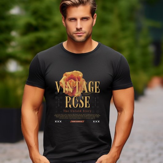 Black Yellow Oranje  Roos Untold Story T-shirt