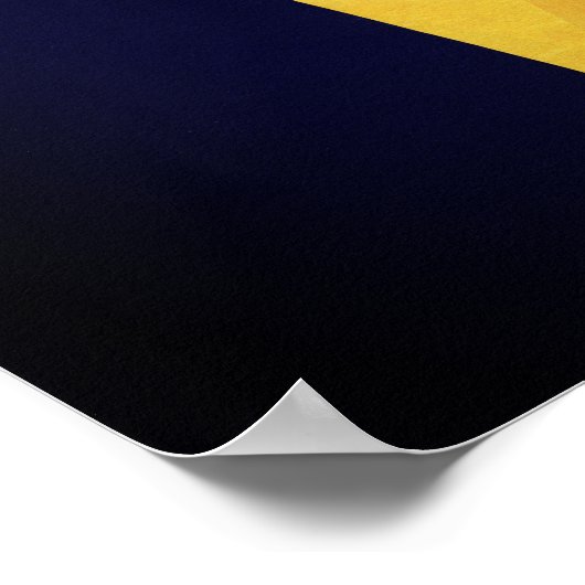 Black Yellow Stargazer EQUILIBRIUM Poster (Hoek)