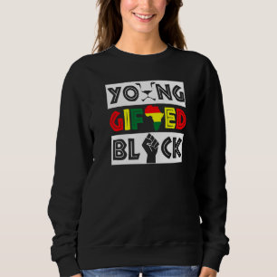 Black Young en Ed African History Maand Graphic Trui